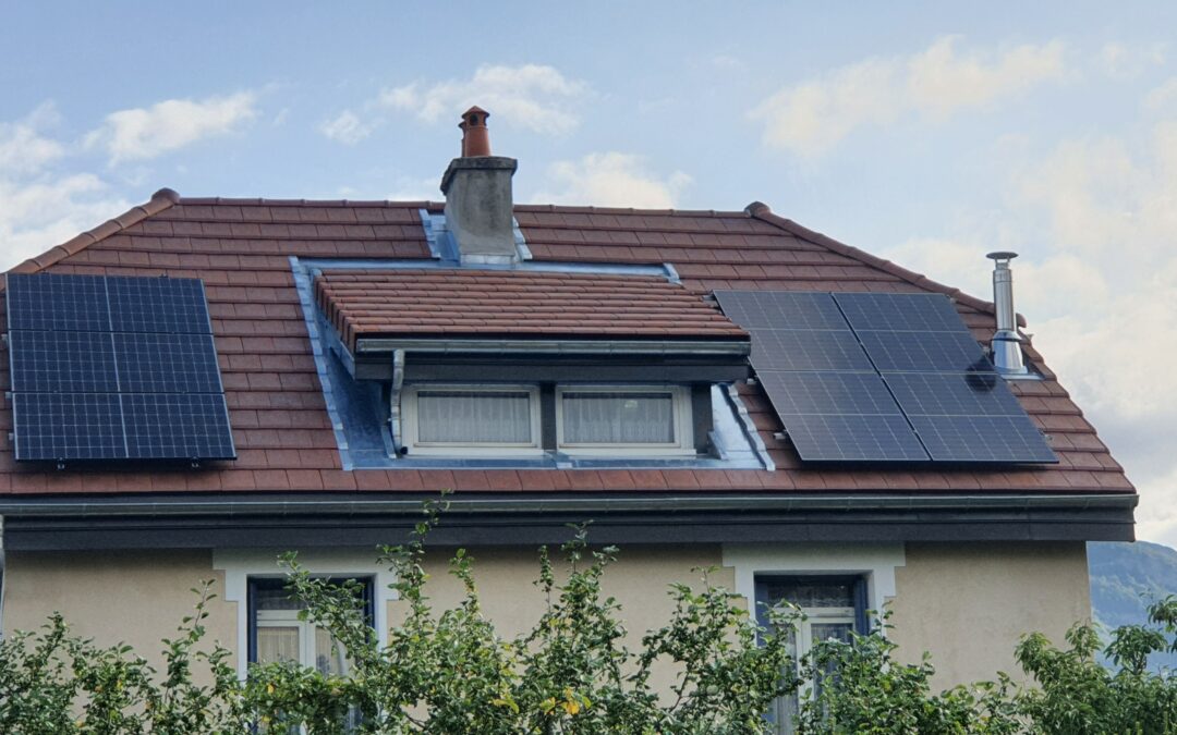 Installation de 3 Kw de panneaux photovoltaïque à Chambéry